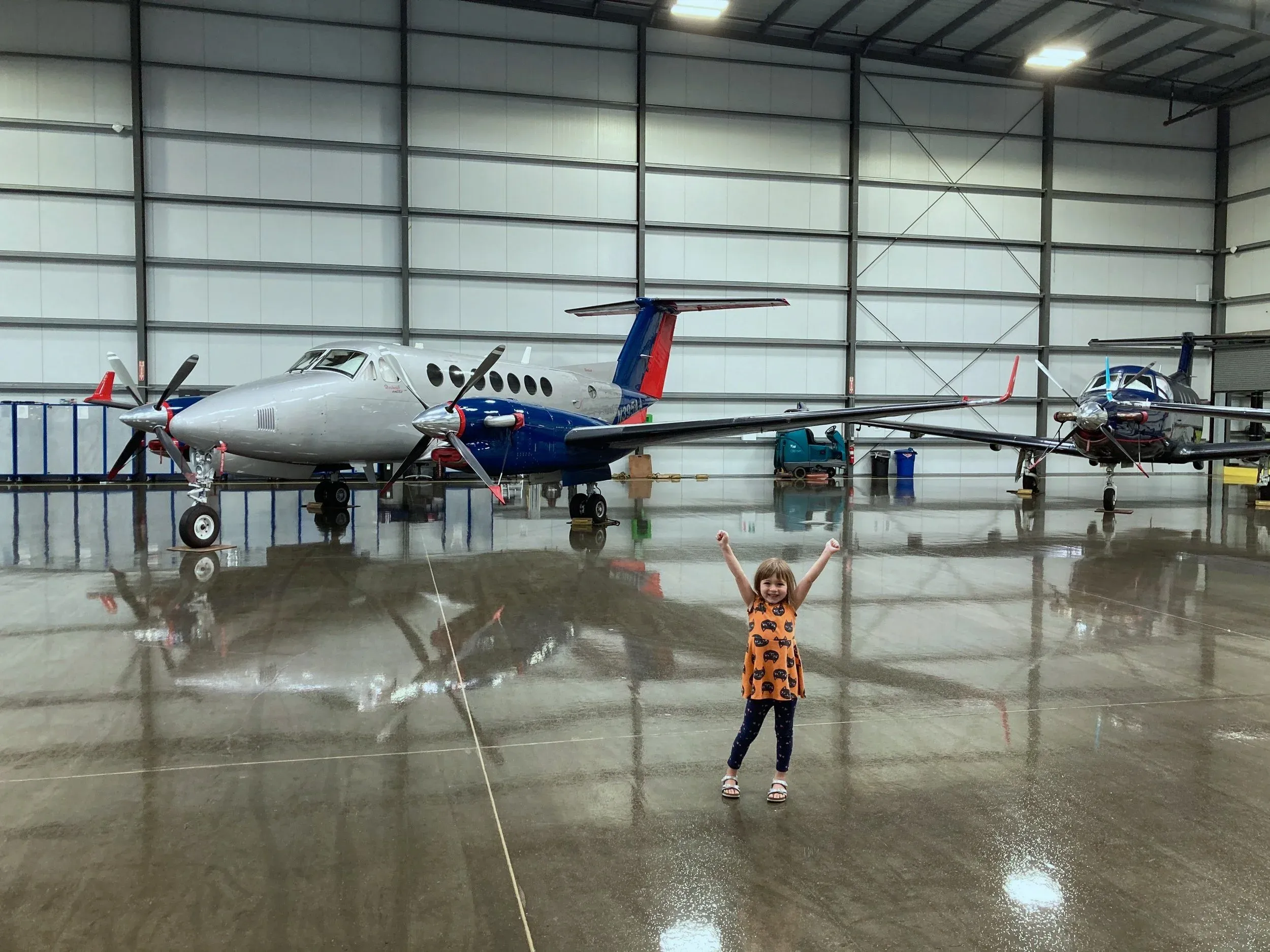 Private aviation aircraft visual representing support for aircraft owners